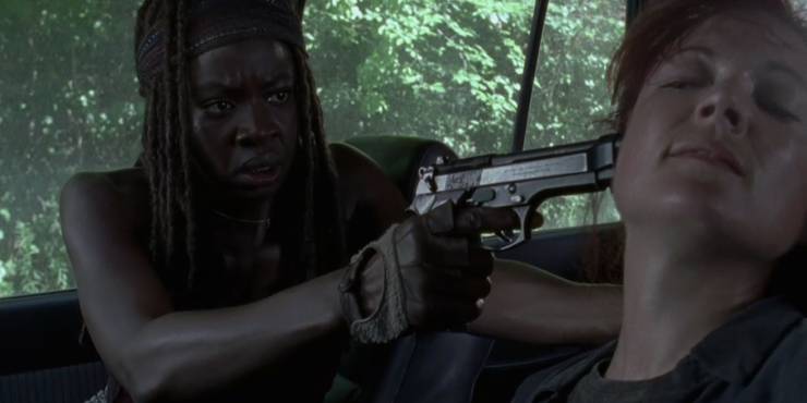The Walking Dead Michonne’s 15 Most WTF Moments The Walking Dead Michonne’s 15 Most WTF Moments